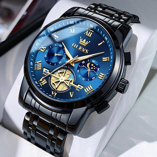 Luxetick Moonphase Executive Watch
