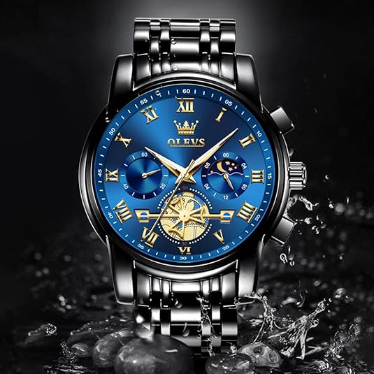 Luxetick Moonphase Executive Watch