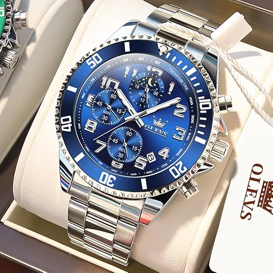 Luxetick Classic Blue Men's Watch