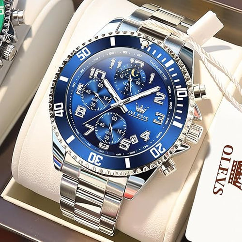Luxetick Classic Blue Men's Watch