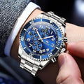 Luxetick Classic Blue Men's Watch