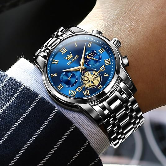Luxetick Moonphase Executive Watch