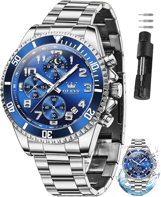 Luxetick Classic Blue Men's Watch